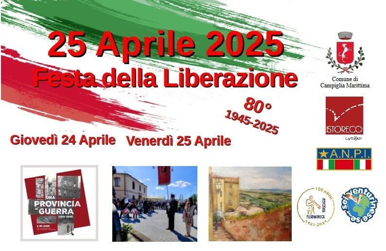 Celebrazioni 25 aprile 2025 – Festa della Liberazione