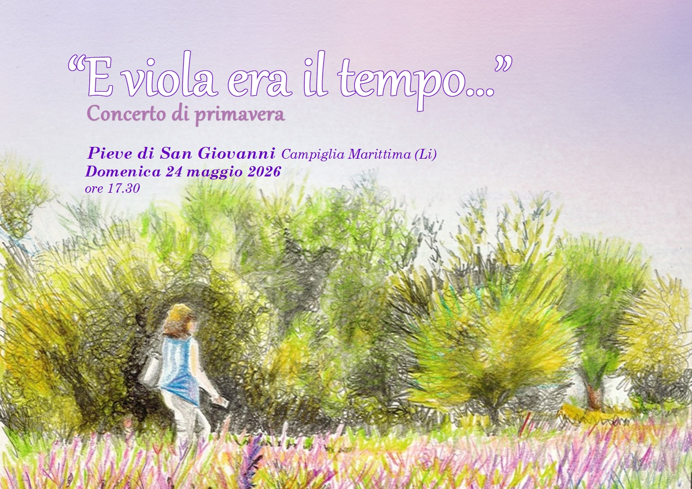 “E viola era il tempo…” Concerto di primavera