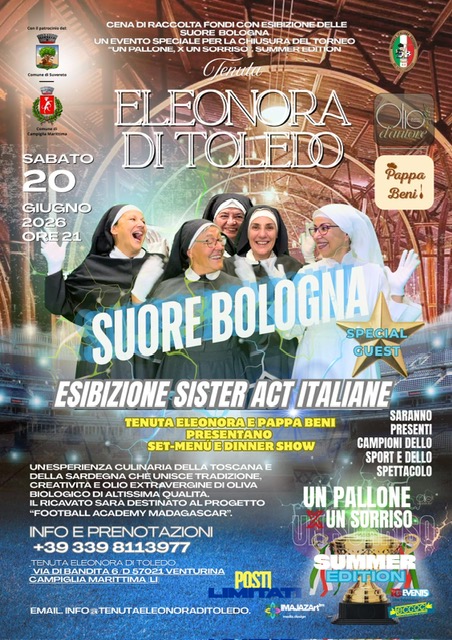 Un pallone per un sorriso Summer Edition: cena benefica